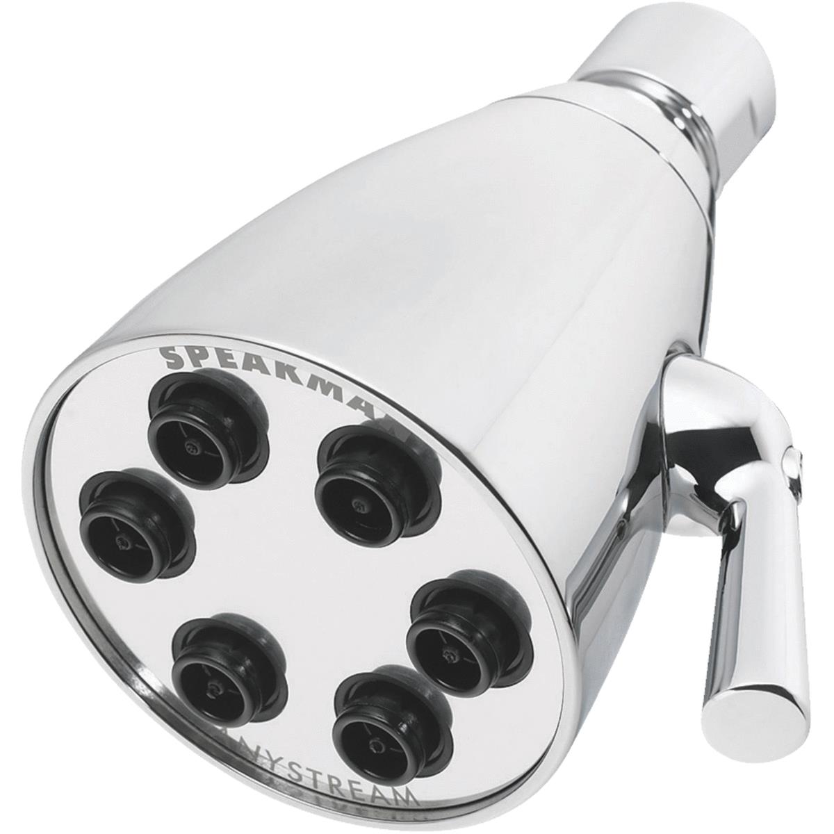 CHROME 6-JET SHOWERHEAD