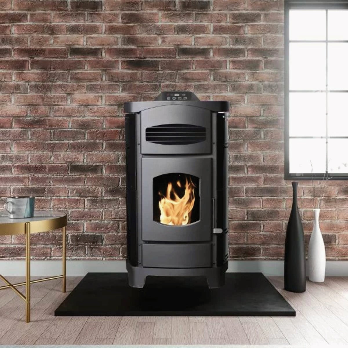 Ashley 2200 Sq. Ft. Pellet Stove with 46 Lb. Hopper Image 2