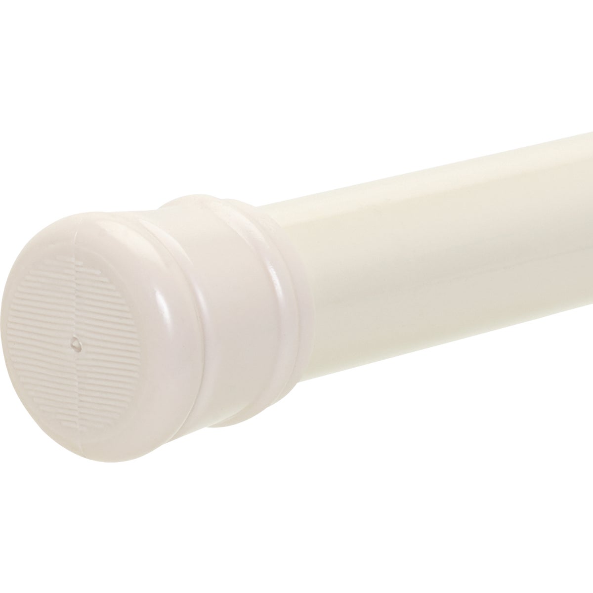 Zenith Zenna Home Straight 42 In. To 72 In. Adjustable Tension Shower Rod in Champaign Image 3