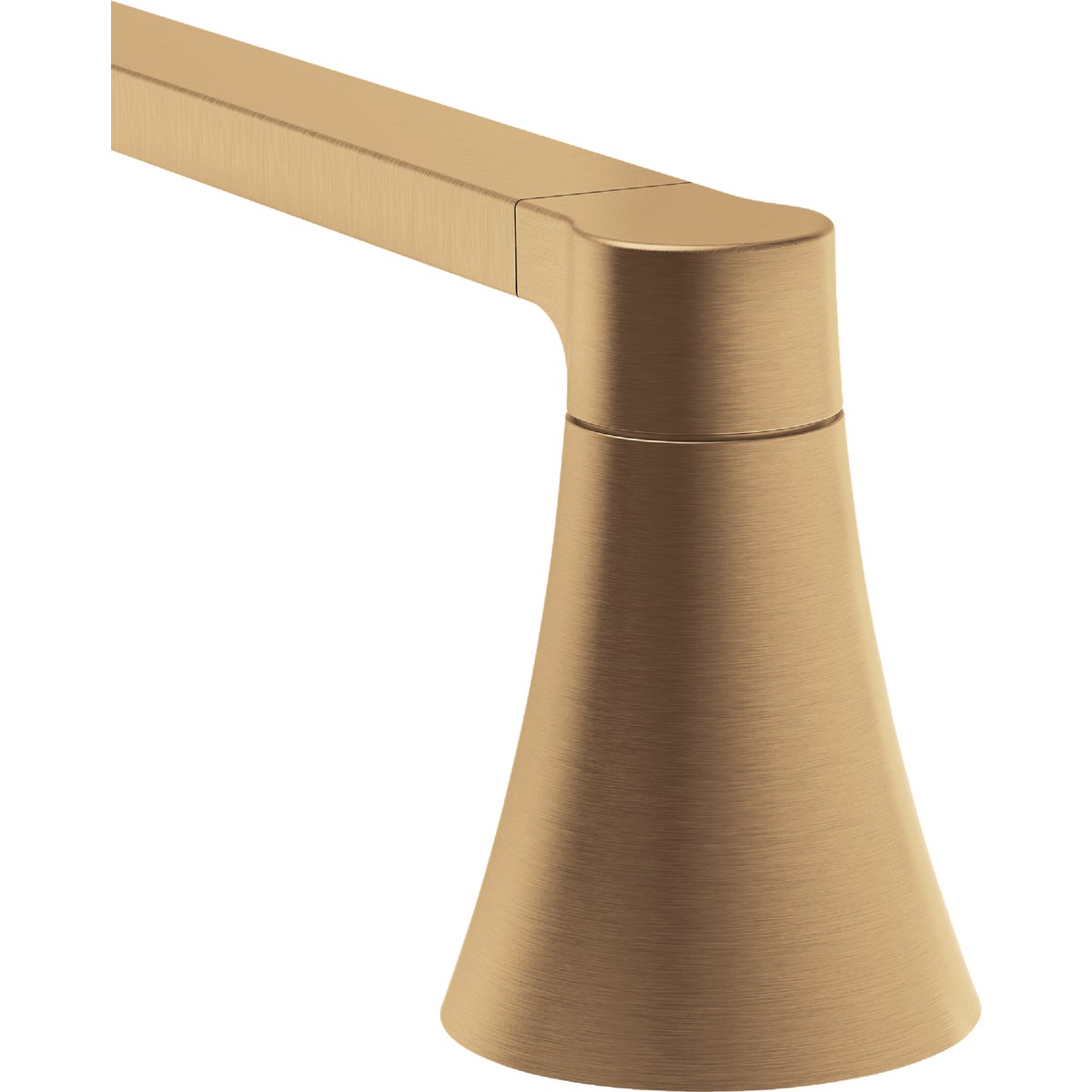 Moen Mikah 24 In. Bronzed Gold Towel Bar Image 2