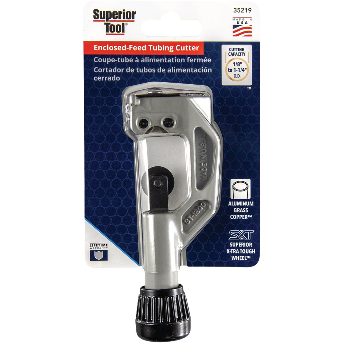Superior Tool 1-1/4 In. O.D. Enclosed-Feed Tubing Cutter Image 3