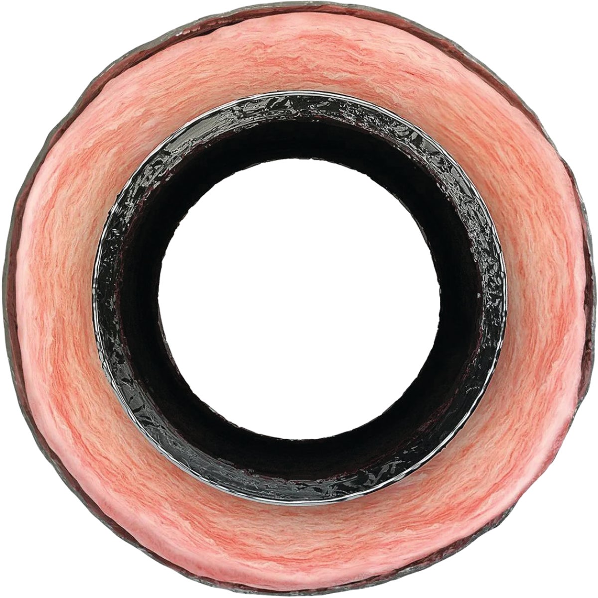Imperial 8 In. I.D. x 25 Ft. R6.0 Silver Jacket Flexible Insulated Ducting Image 2