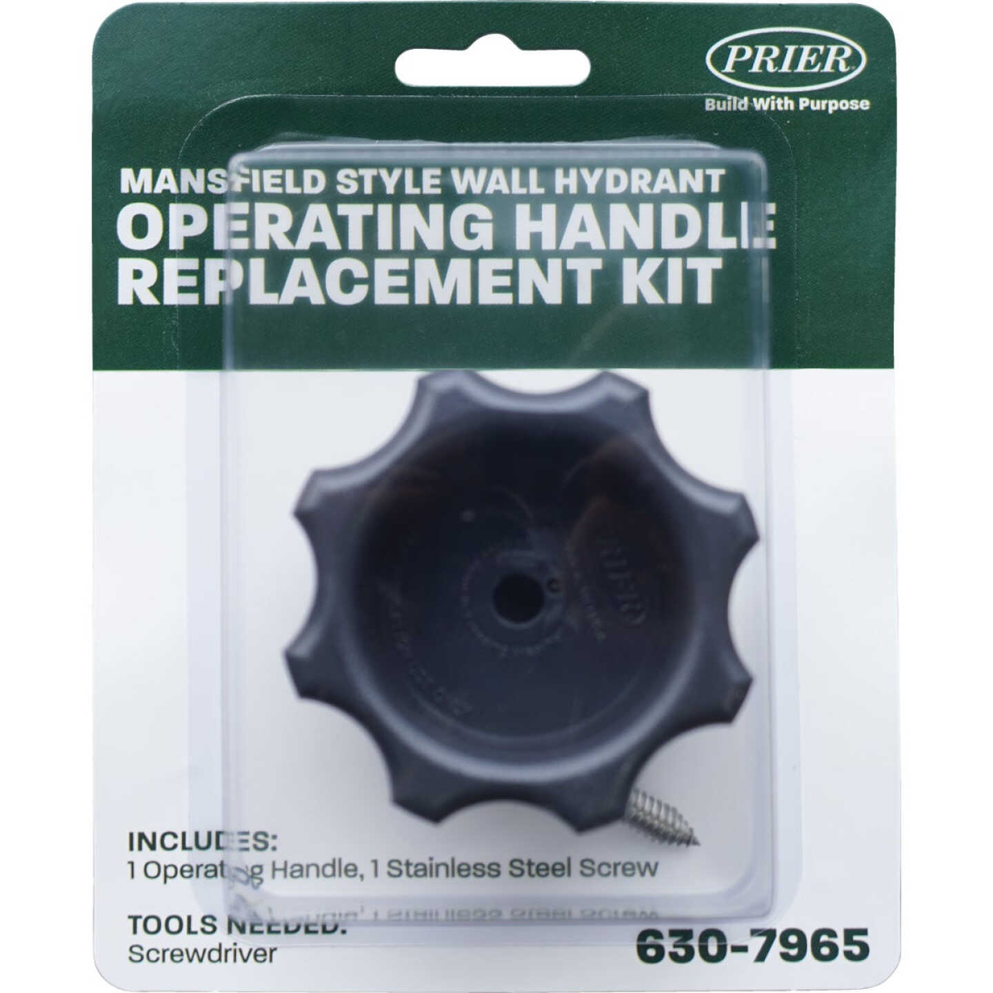 Prier Replacement Faucet Handle For Mansfield Wall Hydrants Image 1
