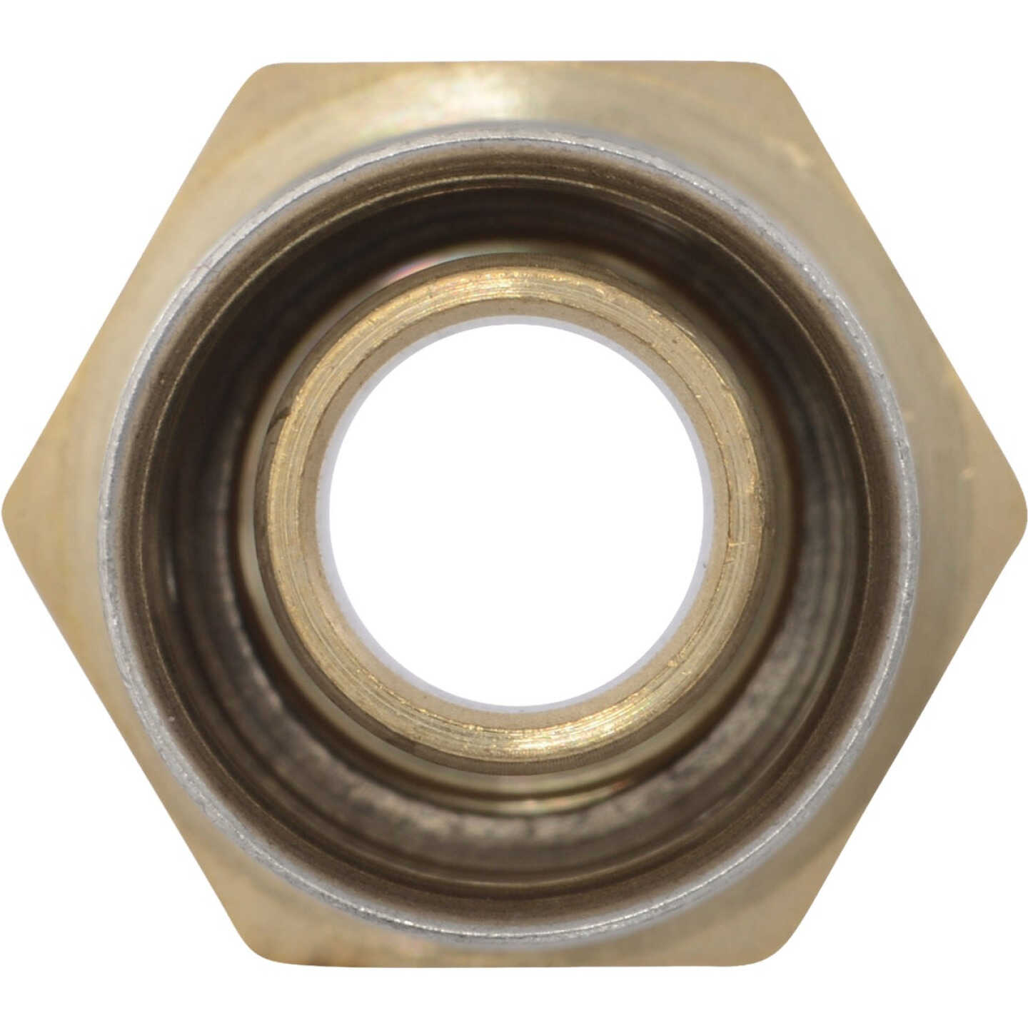 SharkBite 1/2 In. x 3/4 In. MNPT PEX Press Brass Adapter Image 4