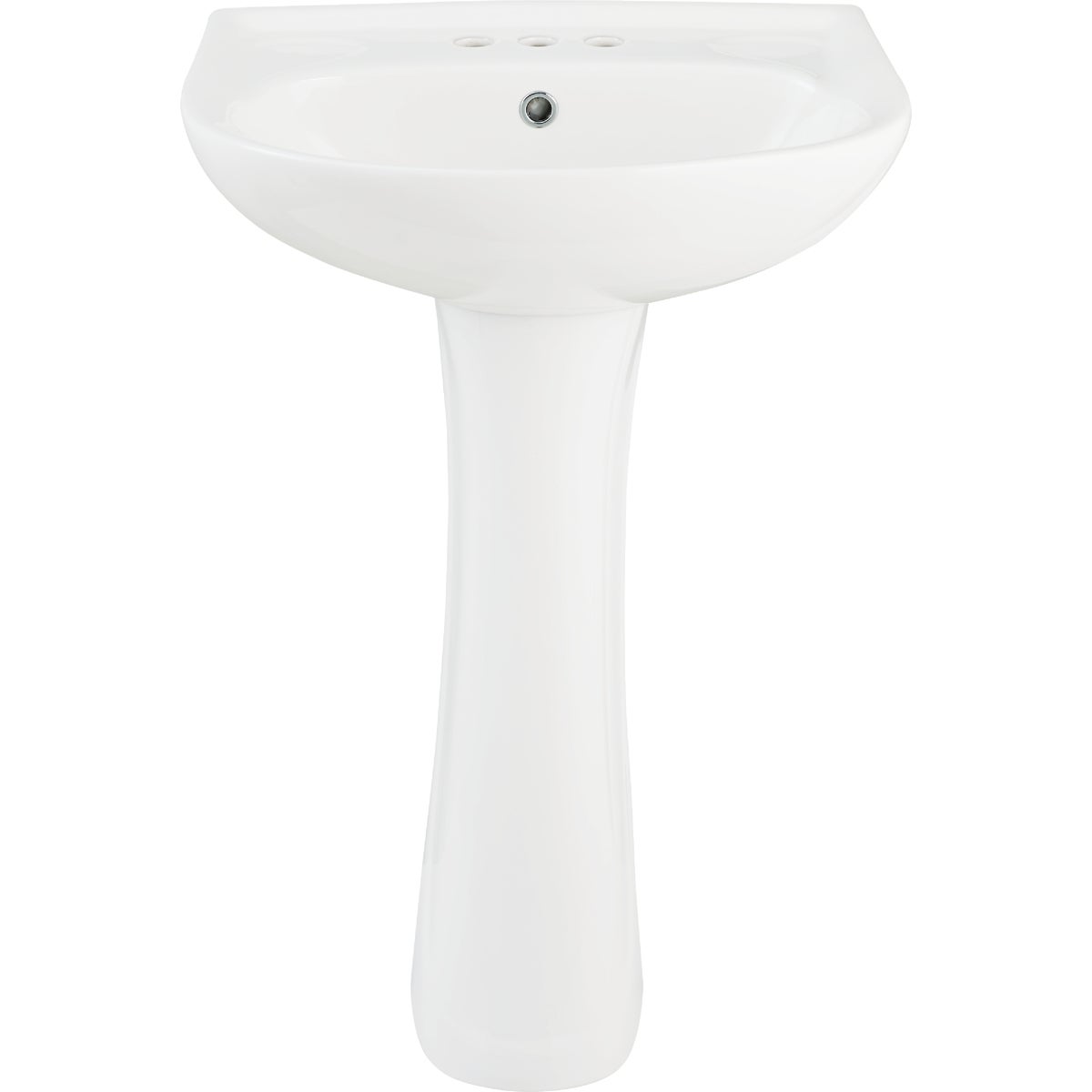 Common Goods Grove 21 In. White Pedestal Sink & Base