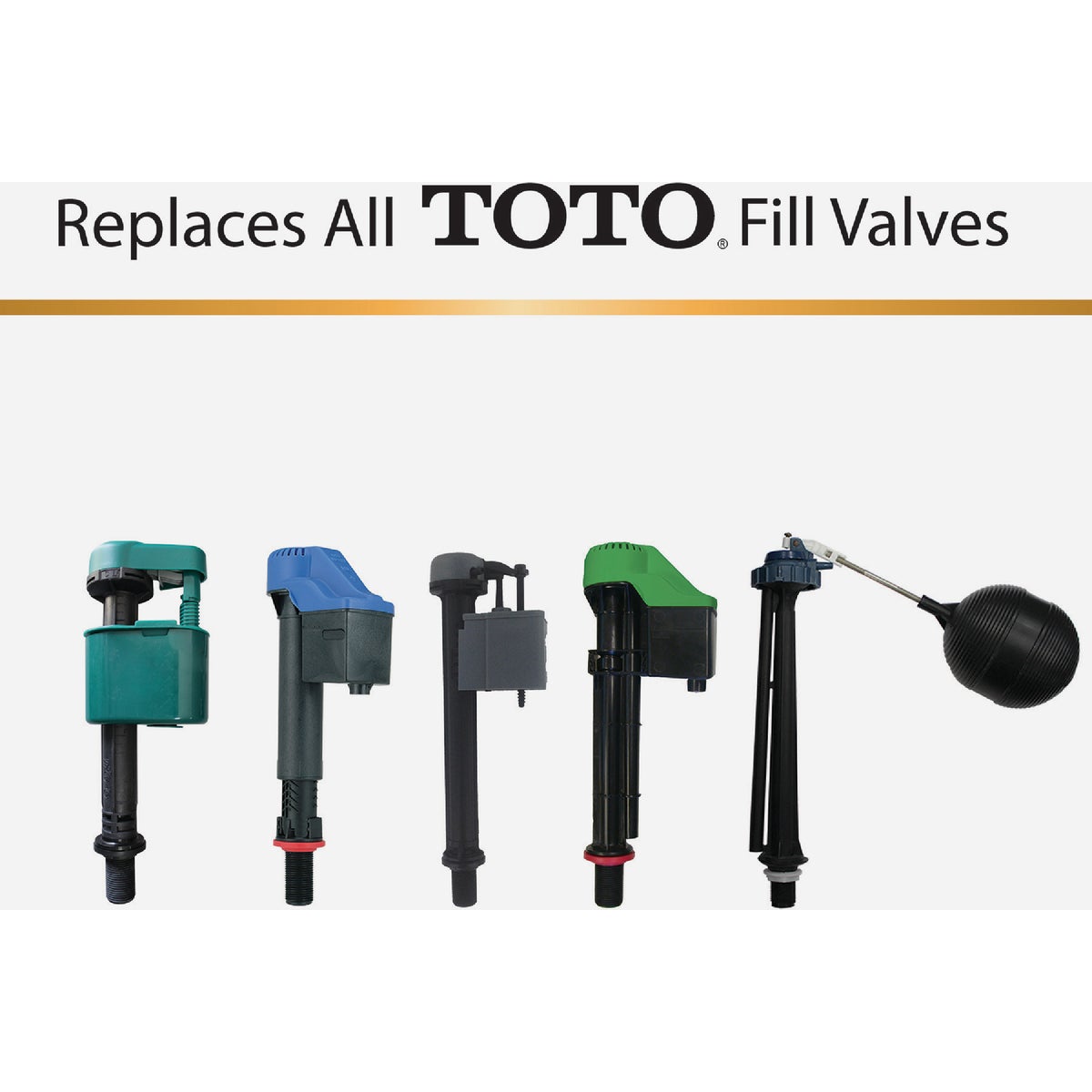 Korky TOTO , G-Max and Power Gravity Fill Valve  Image 3