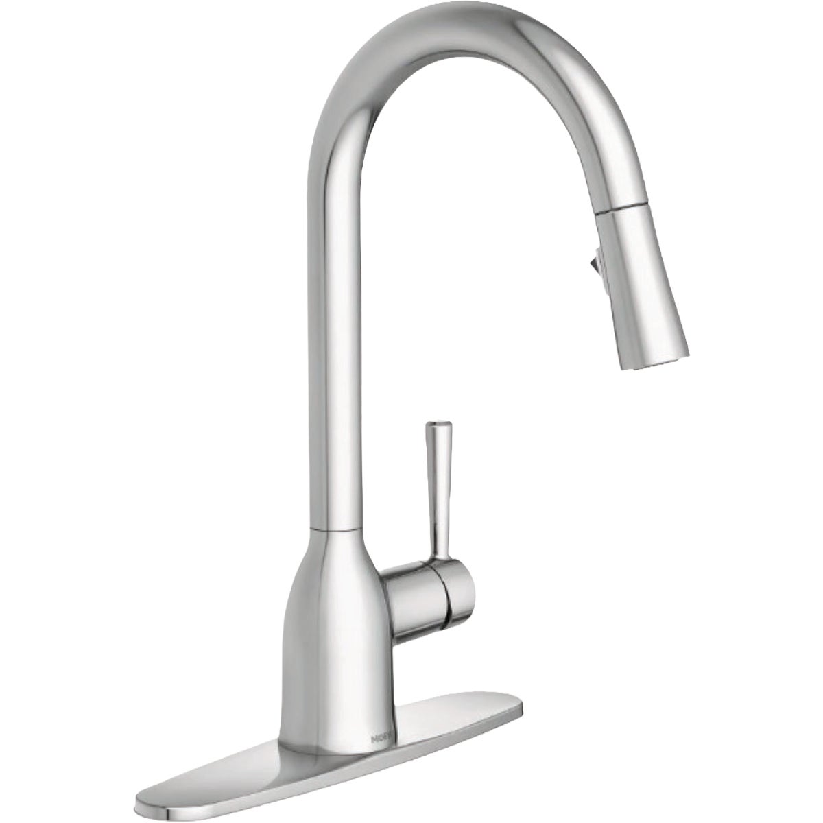 Moen Adler Chrome Single-Handle High-Arc Kitchen Faucet