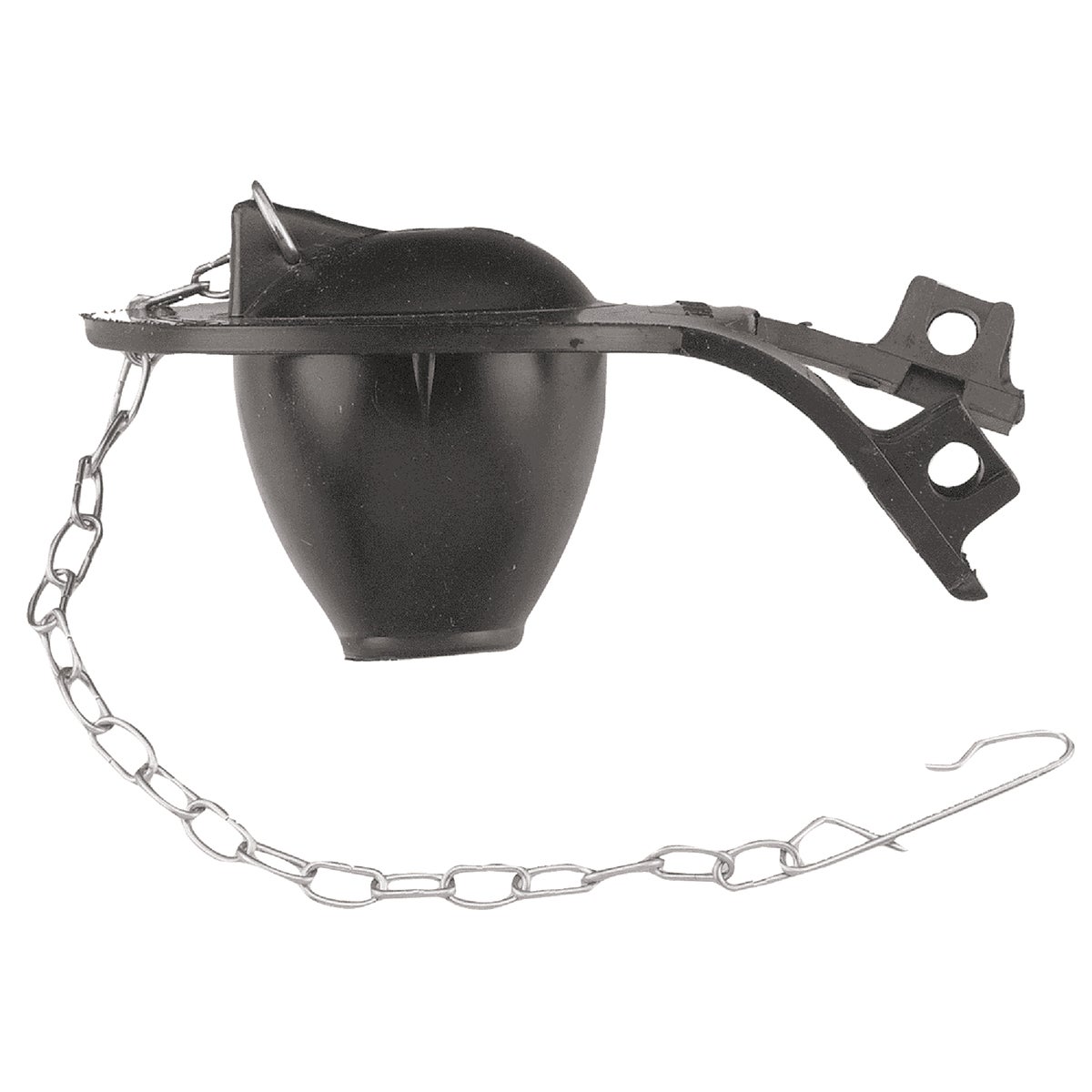Do it Best Universal 2 In. PVC Composition Toilet Flapper with Stainless Steel Chain