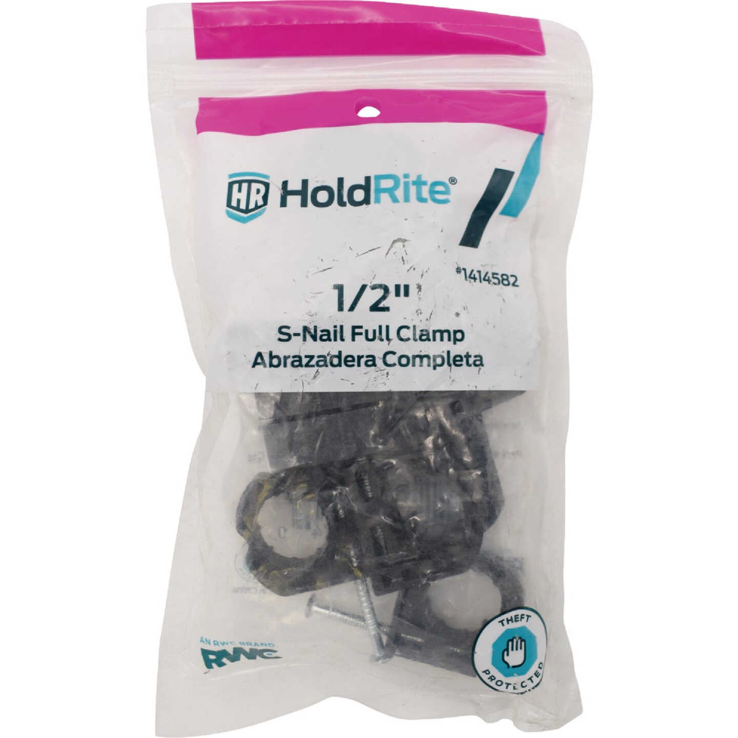 SharkBite HoldRite 1/2 In. Full Nail-On Pipe Clamps (10-Pack) Image 2
