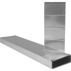 Imperial 30 Ga. 3-1/4 In. x 10 In. x 60 In. Galvanized Stack Duct Image 1