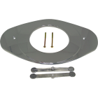 Danco Single Lever Chrome Finish Faucet Cover-Up Plate Image 1