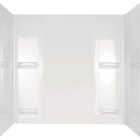 Delta 5-Piece White Pro-Series Easy-Up Adhesive Tub Surround Image 1