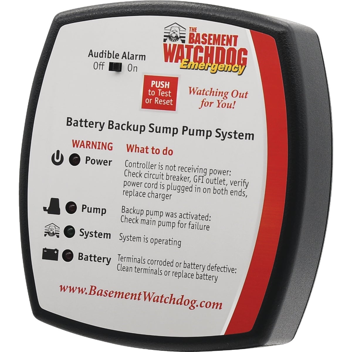 The Basement Watchdog Emergency Backup Sump Pump System Image 2