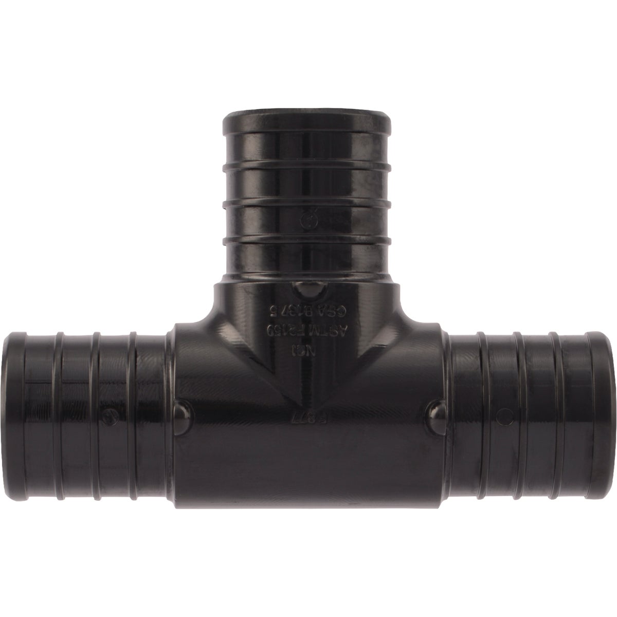 SharkBite PEX-B 1 In. Poly Alloy Barb Tee (5-Pack) Image 3