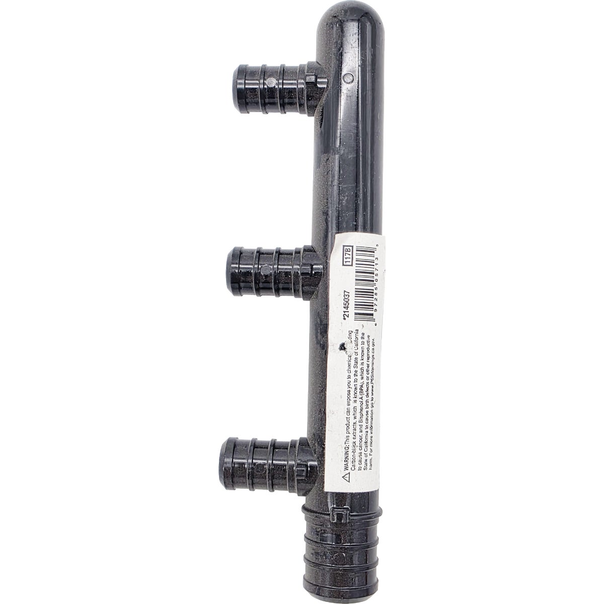 SharkBite PEX-B 3/4 In. Inlet x 1/2 In. Branches Poly Alloy 3-Port Closed Barb Tee Image 2