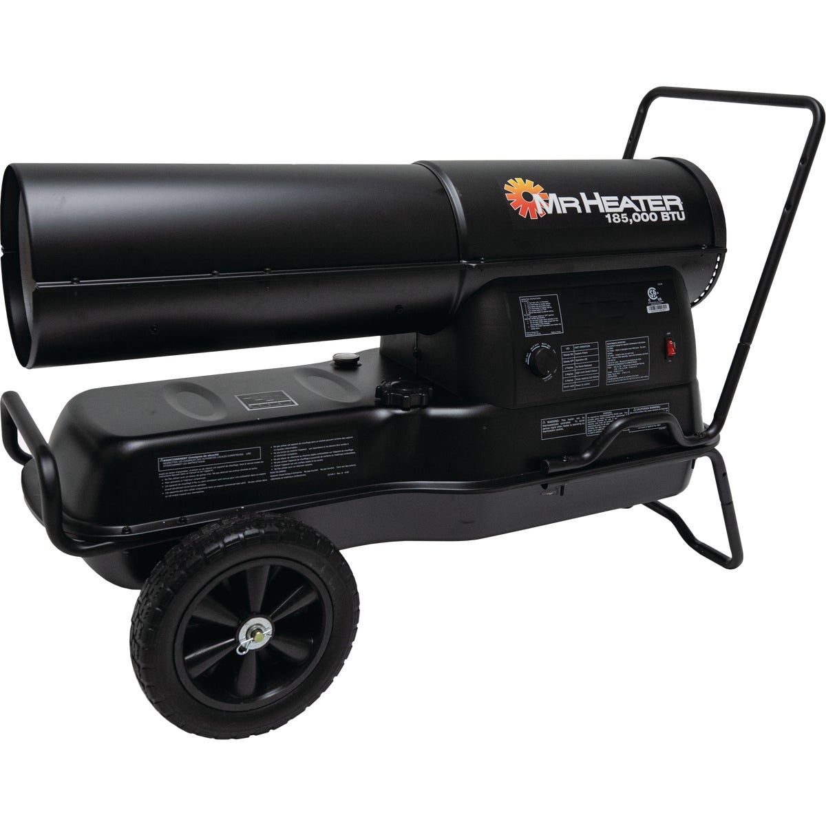 Mr. Heater 185,000 BTU Kerosene Forced Air Heater with Handles