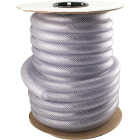 Abbott Rubber 7/8 In. x 5/8 In. x 75 Ft. Clear T12 Braided PVC Tubing Image 1