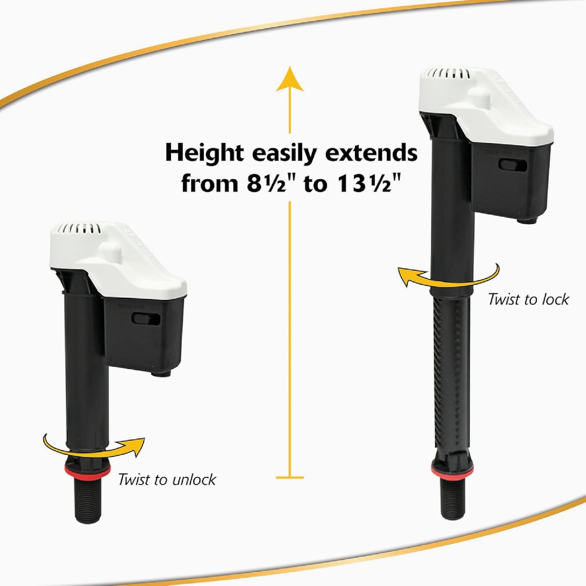 Korky Quietfill Fill Valve and Premium Flapper Kit  Image 5
