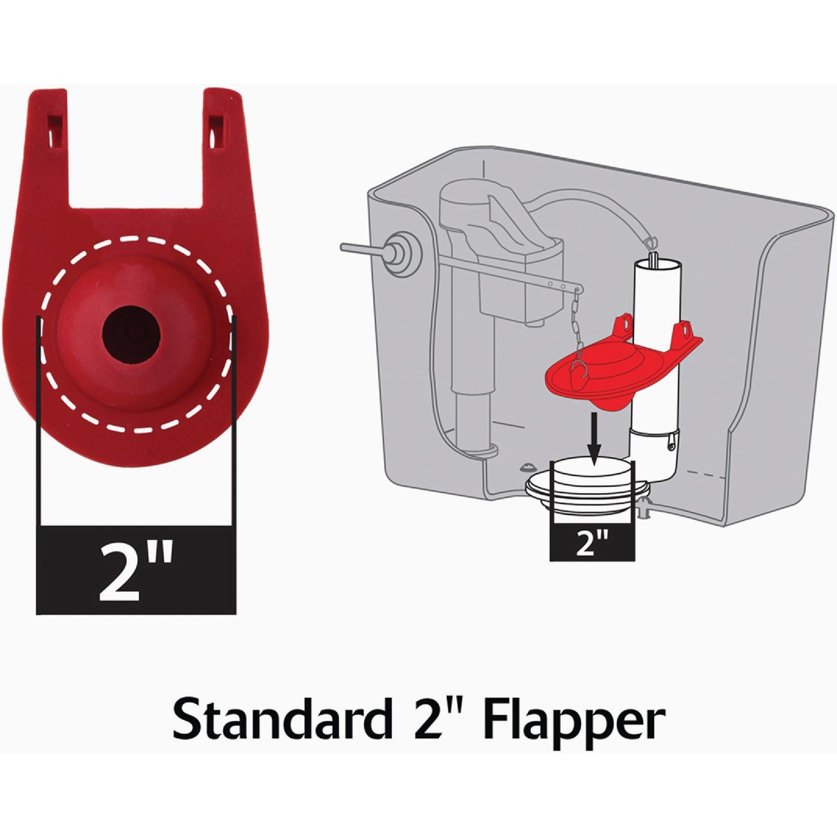 Korky Quietfill Fill Valve and Premium Flapper Kit  Image 4