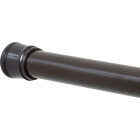 Zenith Zenna Home Straight 41 In. To 72 In. Adjustable Tension Shower Rod in Oil Rubbed Bronze Image 1