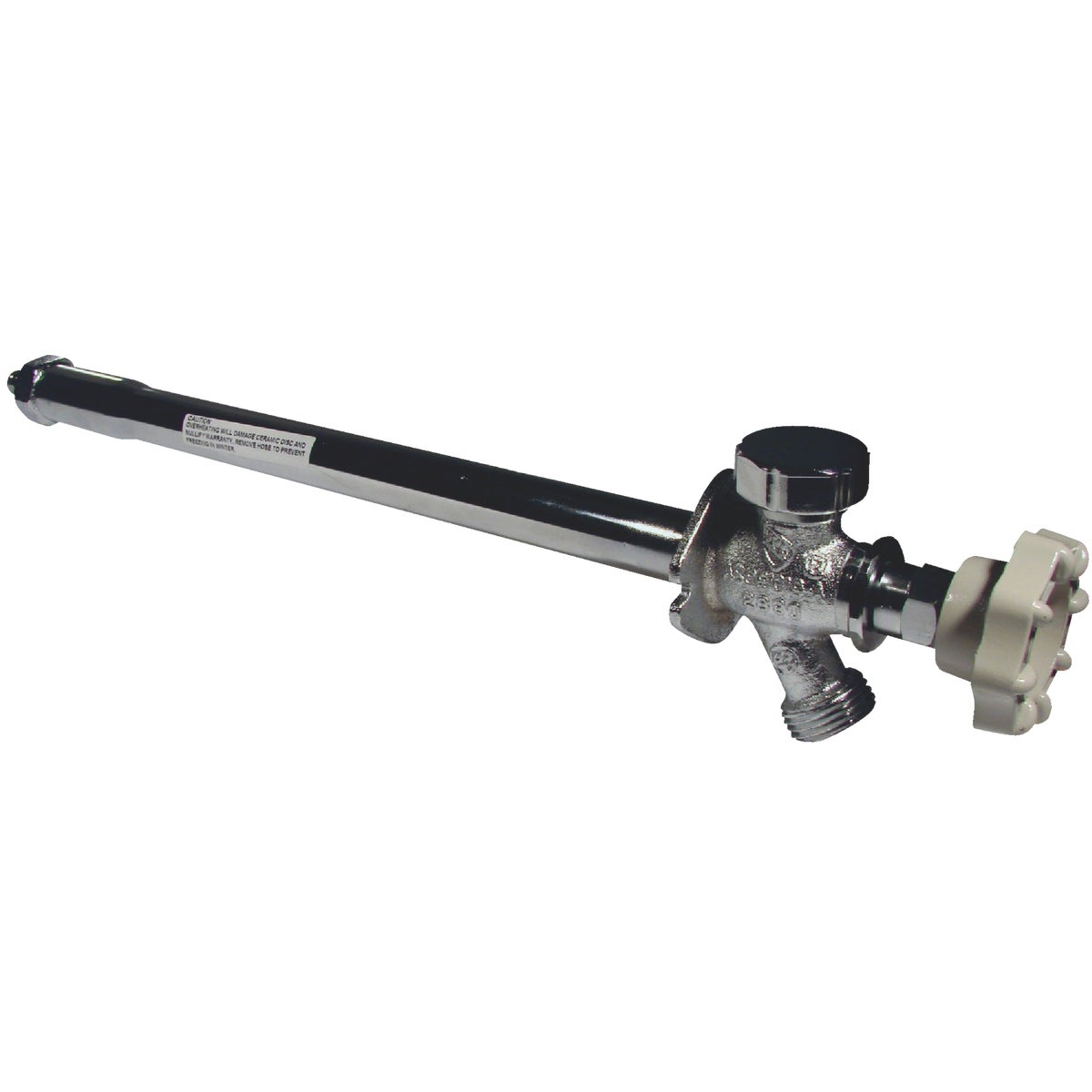 ProLine Chrome Plated Brass 1/2 In. PEX x 3/4 In. MHT 6 In. Frost Free Sillcock Image 1