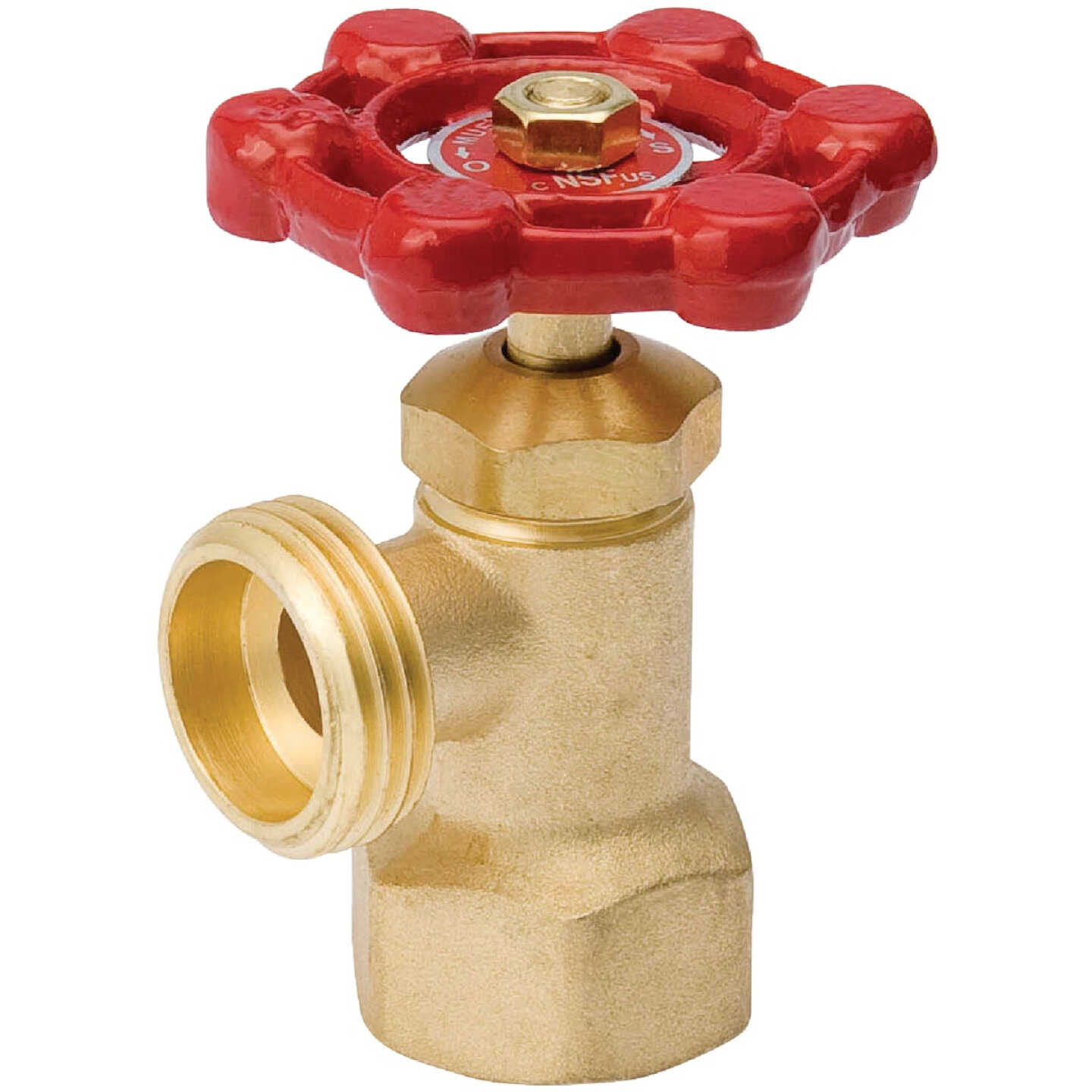 ProLine 3/4 In. FIP x 3/4 In. MHT Brass Boiler Drain Image 1