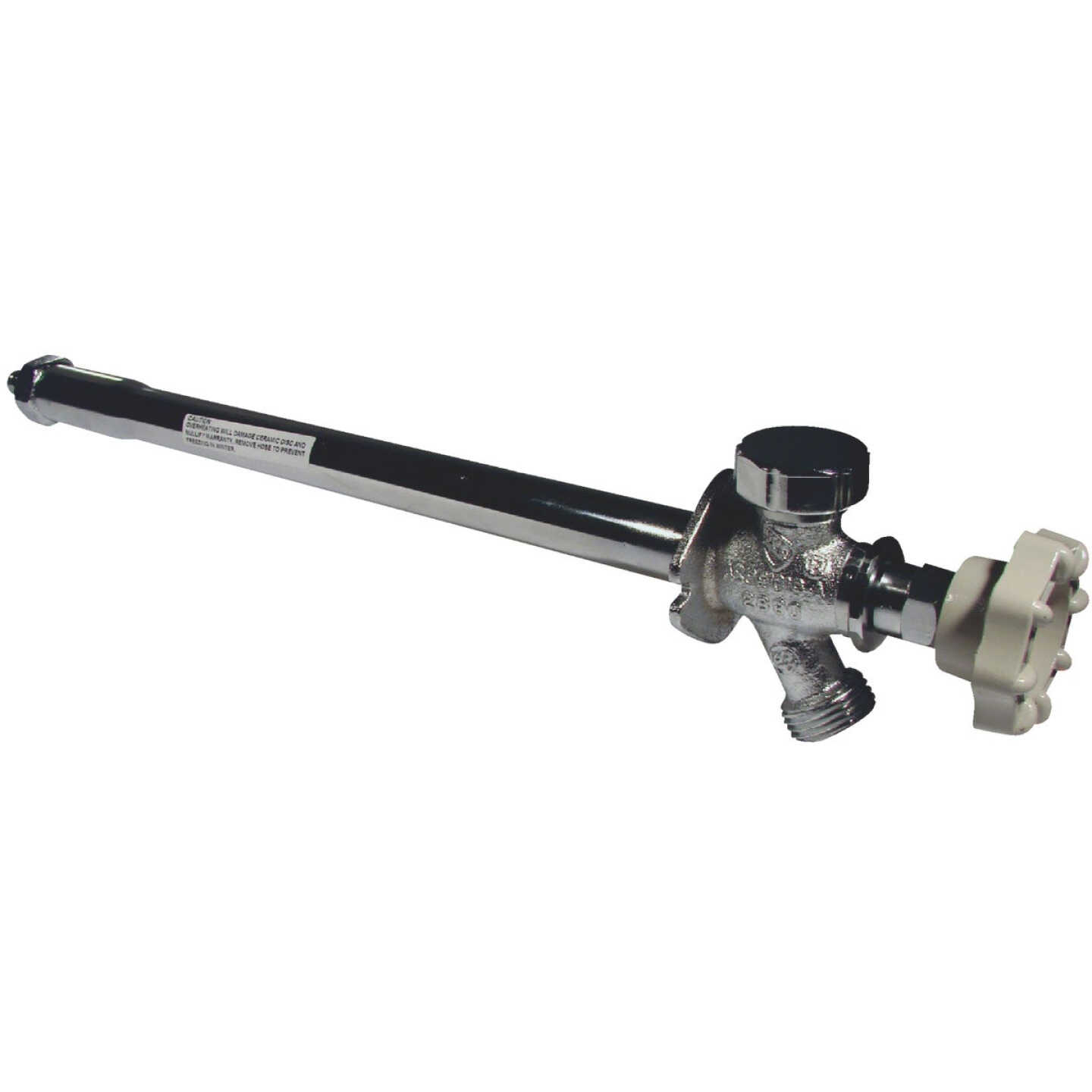ProLine Chrome Plated Brass 1/2 In. PEX x 3/4 In. MHT 10 In. Frost Free Sillcock Image 1
