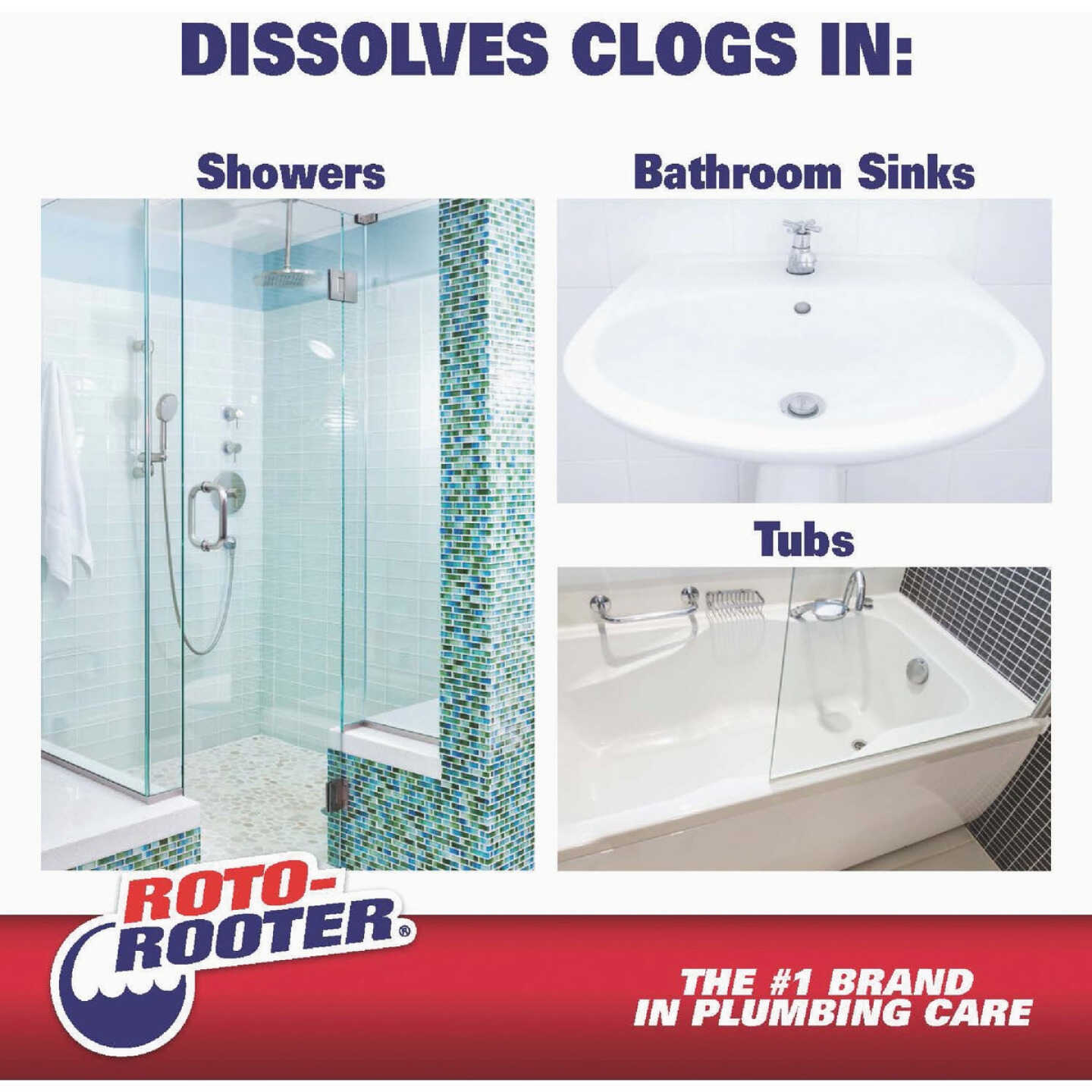 Roto-Rooter 64 Oz. Hair Clog Remover Image 3