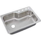 Stylebuilt 33 In. x 22 In. x 9 In. Single Bowl Top Mount Kitchen Sink Image 1