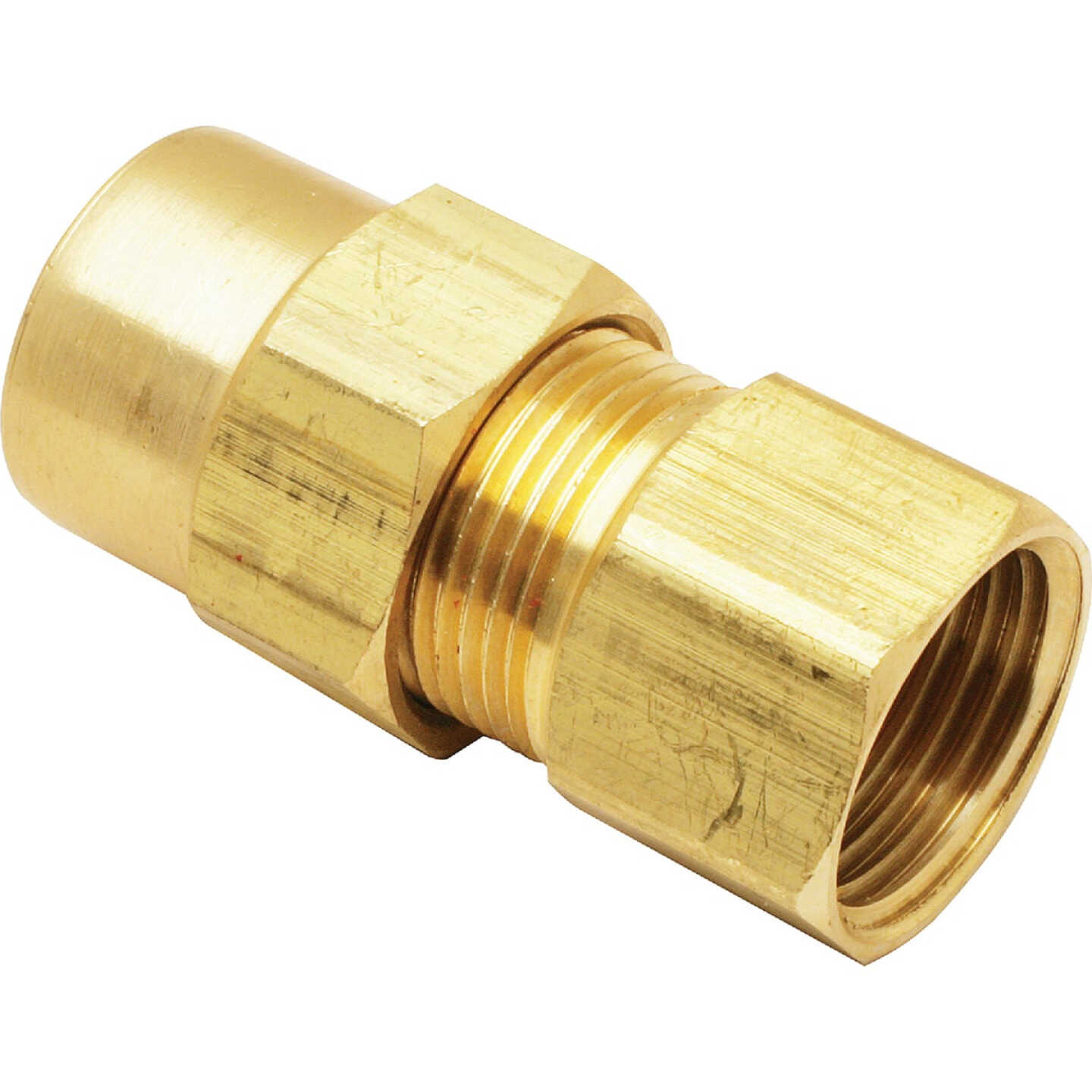 Do it Best 5/8 In. OD x 5/8 In. OD Low Lead Female Brass CPVC Adapter Image 1