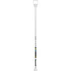 Zenna Home Straight 44 In. to 72 In. Adjustable Tension Finial Shower Rod in White Image 2