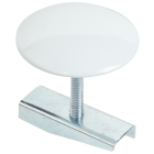 Do it 1-3/4 In. White Metal Faucet Hole Cover Image 1