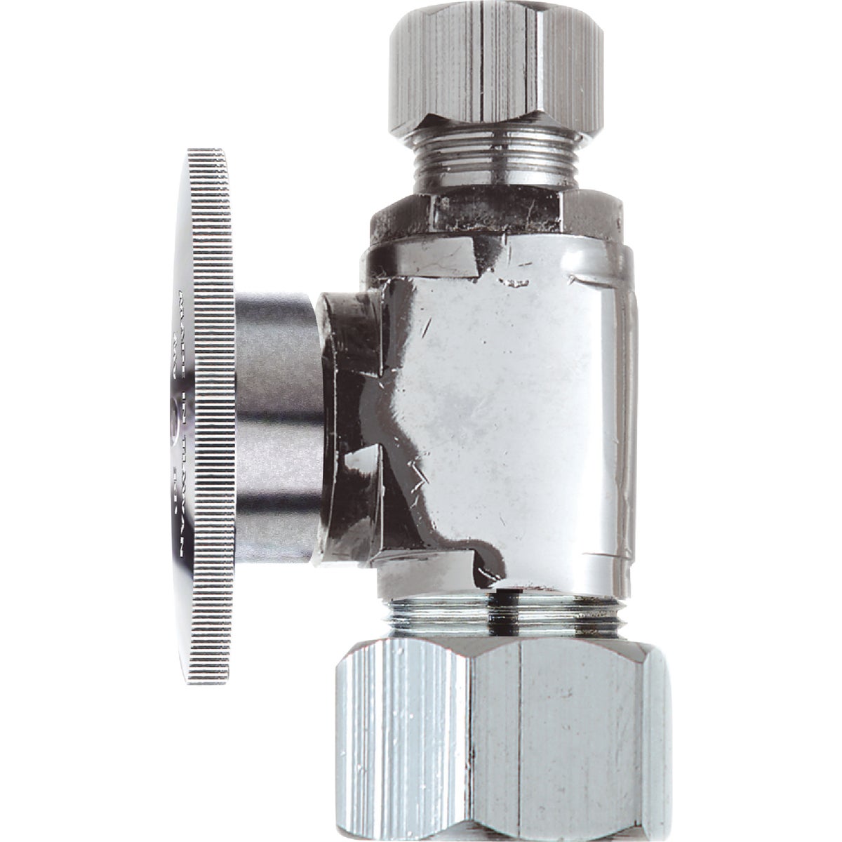 Do it Best 3/8 In. OD x 3/8 In. OD Quarter Turn Straight Valve