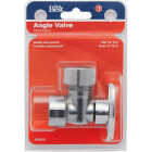 Do it Best 1/2 In. FIP x 7/16 In. OD or 1/2 In. OD Quarter Turn Angle Valve Image 2