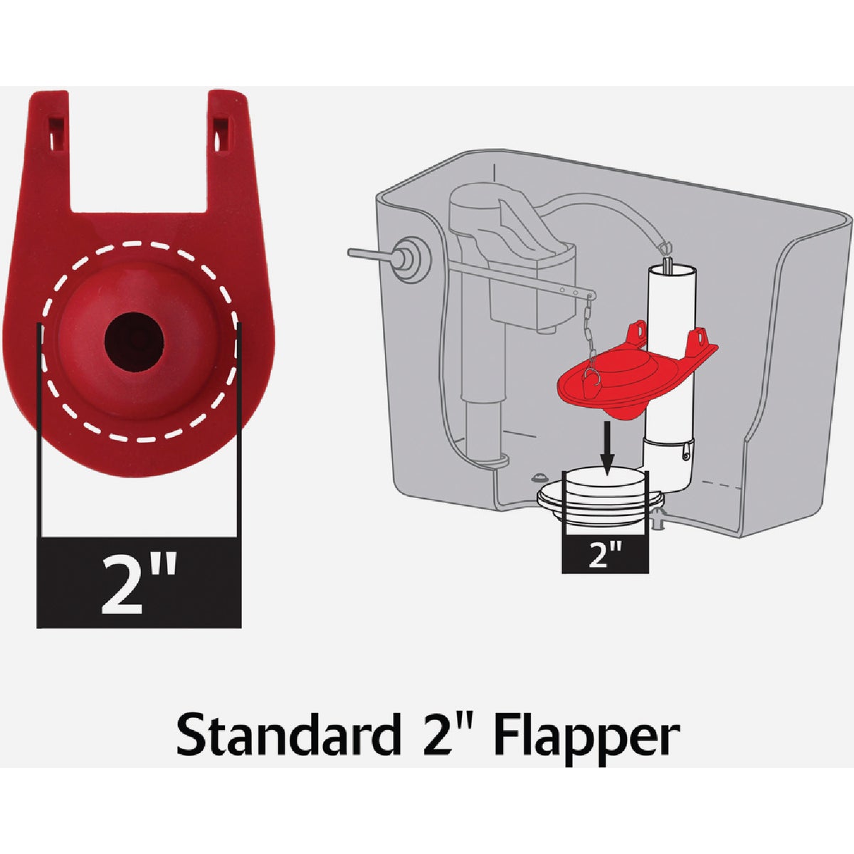 Korky WaterWISE Fill Valve and Premium Flapper Kit  Image 4