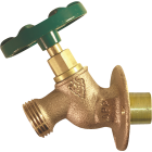 Arrowhead 1/2 In. S & 3/4 In. S x 3/4 In. MHT Brass Aluminum Sillcock Image 1