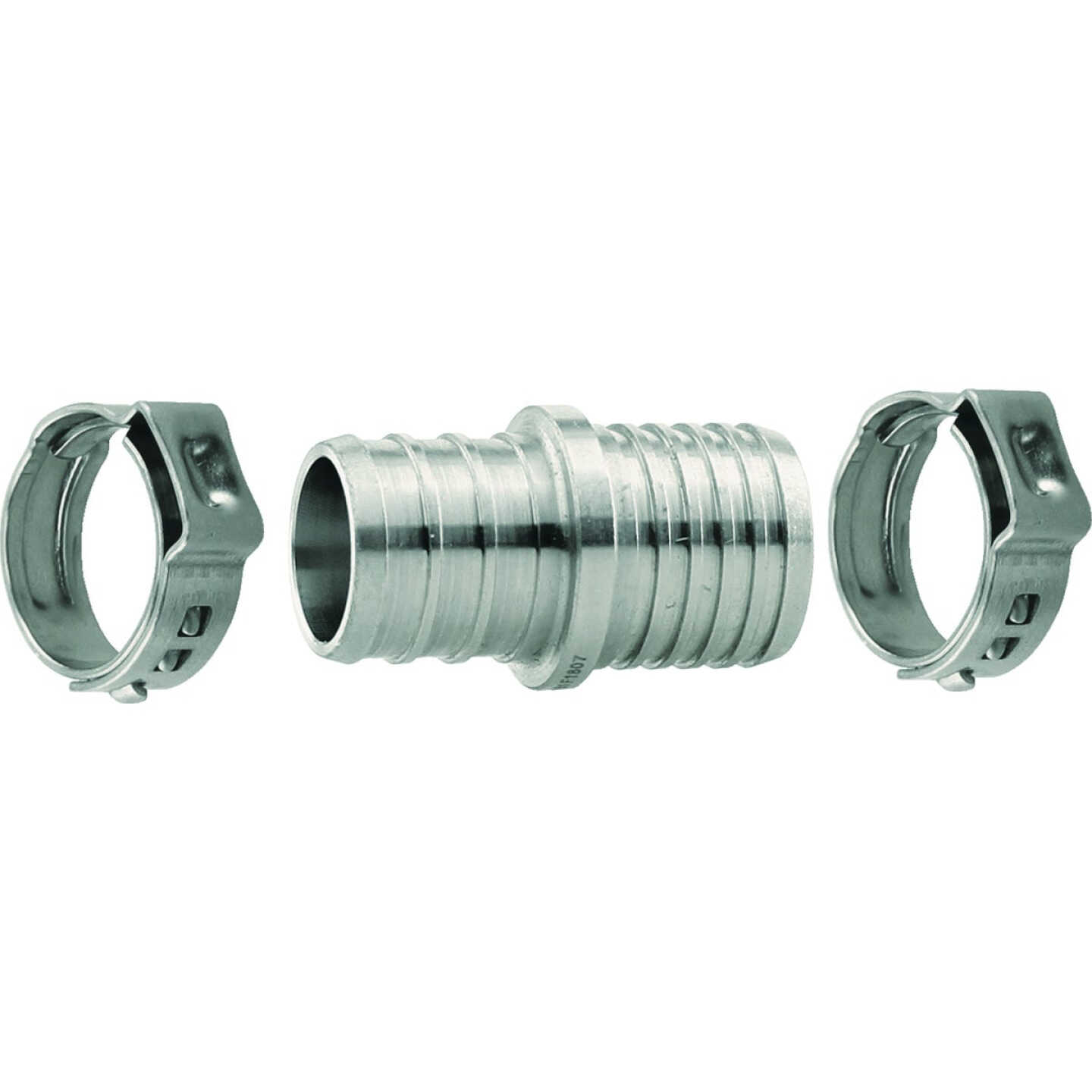 Plumbeeze Transition 3/4 In. Polybutylene, Stainless Steel PEX-B Coupling Image 1