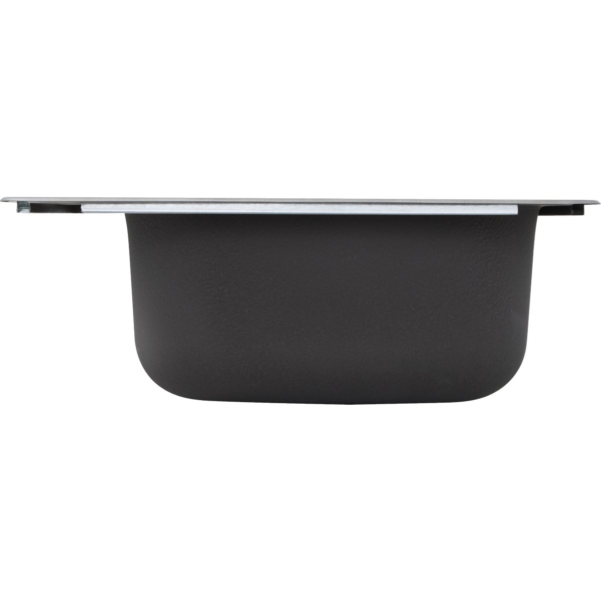 Common Goods 33 In. x 22 In. x 8 In. Single Bowl Dual Mount Curved Front Apron Farm Kitchen Sink Image 4