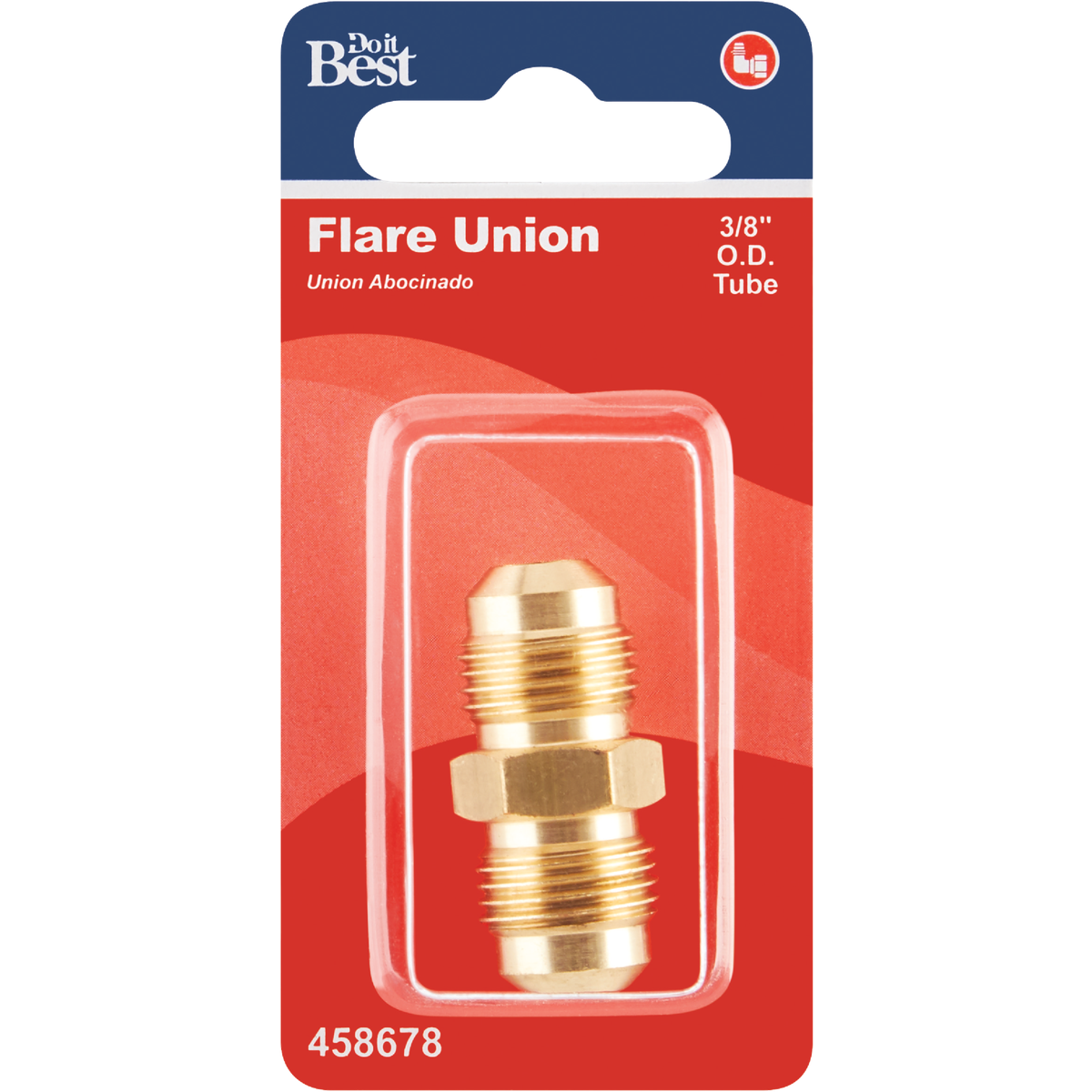 Do it 3/8 In. Brass Low Lead Flare Union Image 2