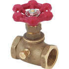 ProLine 1/2 In. FPT x 1/2 In. FPT Brass Stop and Waste Valve Image 1