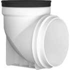 Imperial 4 In. Plastic Dryer Elbow Image 1