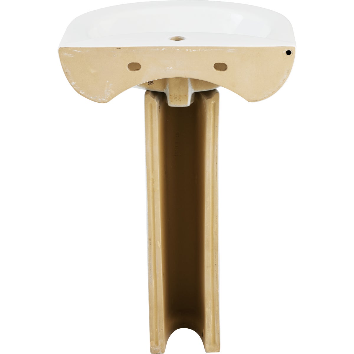 Common Goods Grove 20 In. White Pedestal Sink & Base Image 6