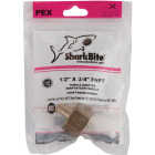 SharkBite 1/2 In. Barb x 3/4 In. FIP Brass PEX Adapter Image 2