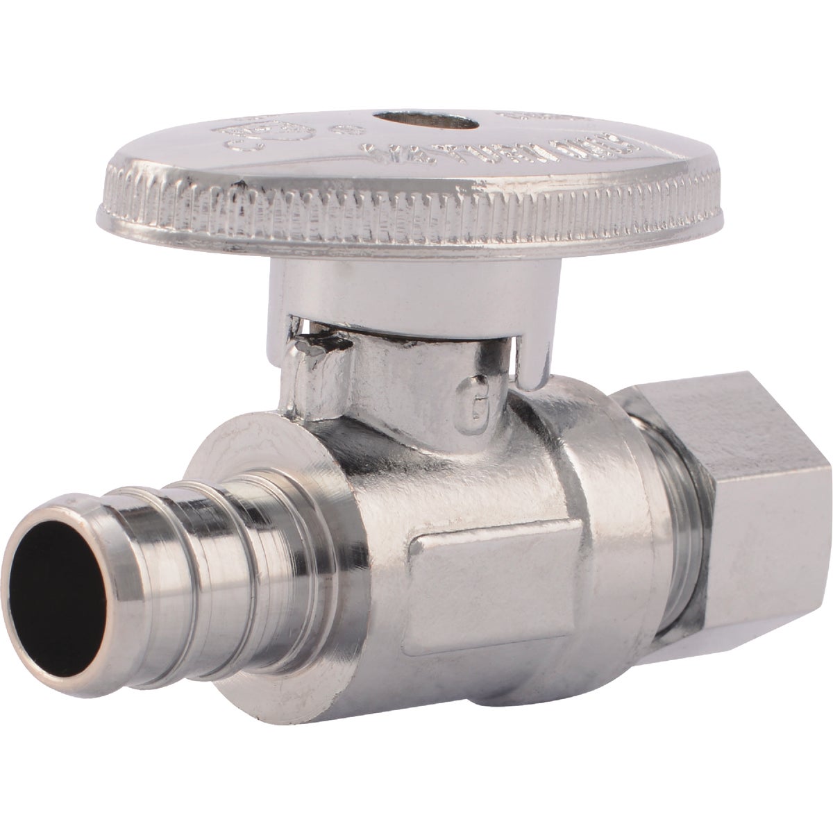 SharkBite 1/2 In. CF x 3/8 In. OD Brass Straight Valve