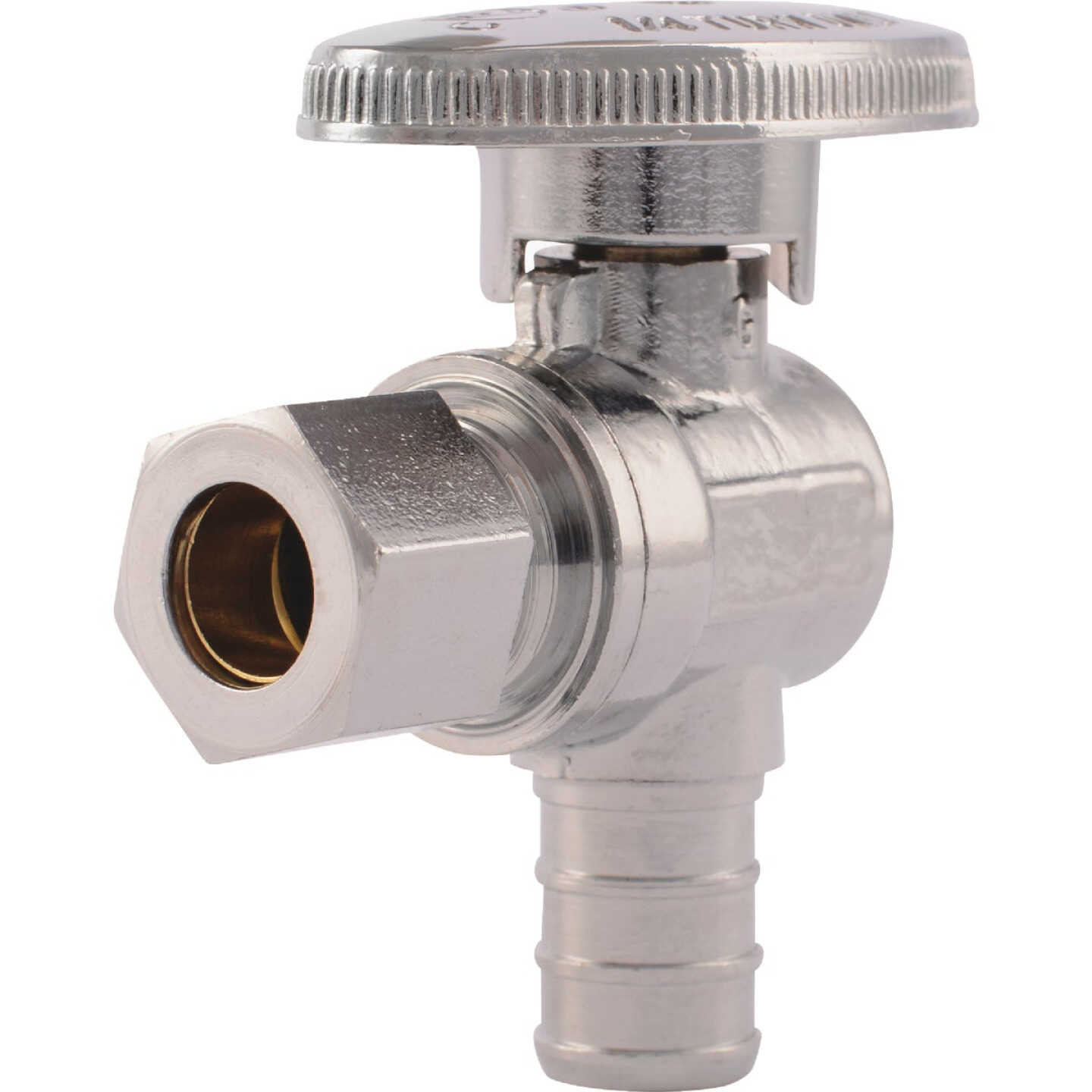 SharkBite 1/2 CF X 3/8 OD Quarter Turn Angle Valve Image 1