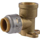 SharkBite 1/2 In. PTC x 1/2 In. FPT 90 Deg. Push-to-Connect Drop Ear Brass Elbow (1/4 Bend) Image 1