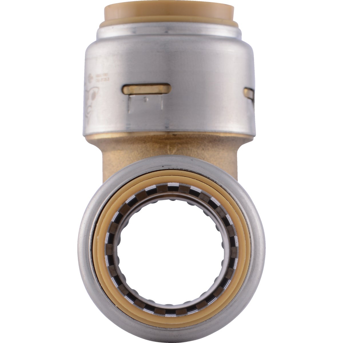 SharkBite 3/4 In. x 3/4 In. x 3/4 In. Brass Push-to-Connect Tee Image 4