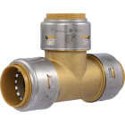 SharkBite 1 In. x 1 In. x 1 In. Brass Push-to-Connect Tee Image 1