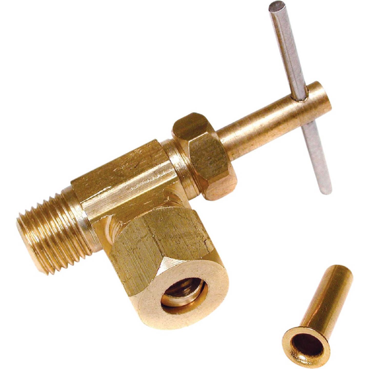 Dial 1/4 In. C X 1/8 In. MPT Needle Angle Valve Image 1