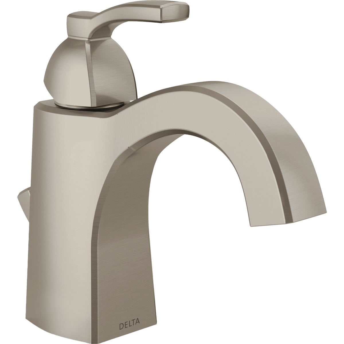 Delta Flynn Stainless Single-Handle 4 In. Centerset Bathroom Faucet Image 1